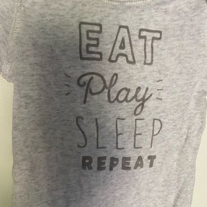 Carter’s grey Onesie